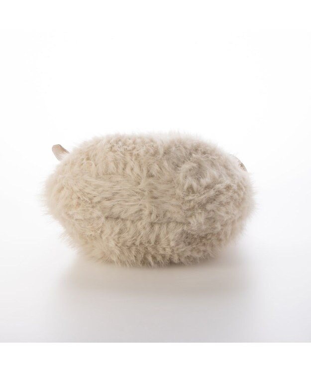 UNBILLION カシュカシュ cachecache / リボンハンドルエコファードロストトート アイボリー