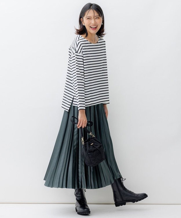 23区 キルティングミニ ショルダー バッグ ブラック系