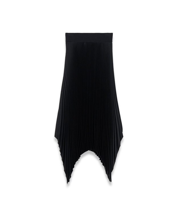 JOSEPH 【FOUNDATIONS】ニットウィーブプリッセ　スカート Black