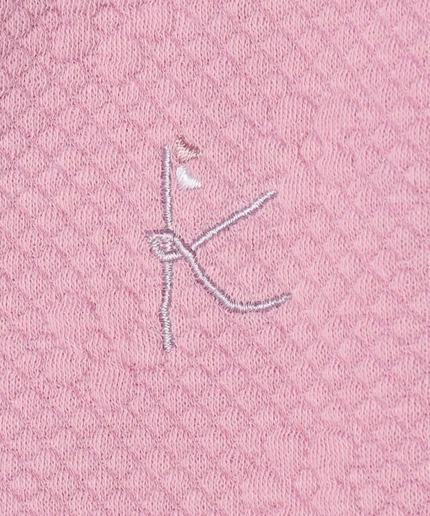 組曲 KIDS 【110-140㎝】フラワーキルト パーカー ラベンダー