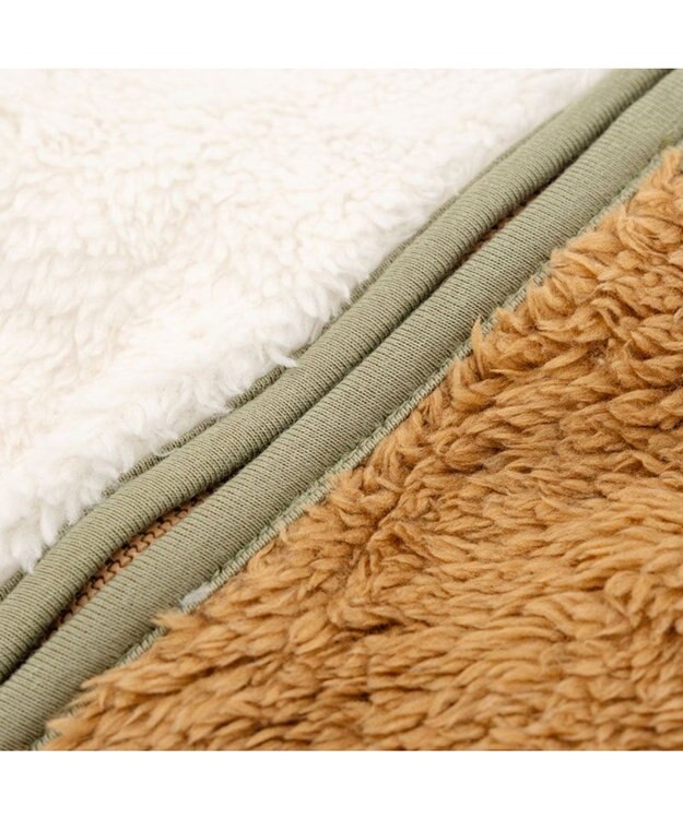 PET PARADISE ペットパラダイス 切替え 背開き ジップアップ ベスト 《ブラウン》 小型犬 ブラウン×ホワイト