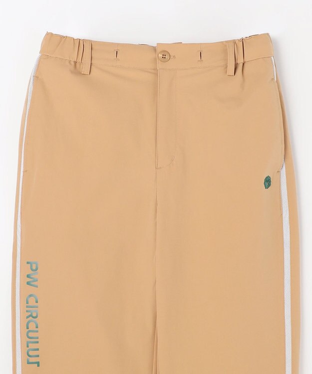 PW CIRCULUS 【花粉がつきにくい】【WOMEN】セミワイドパンツ ゴルフウェア レディース ベージュ系