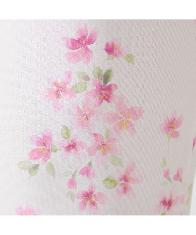 Chacott 【MAY NAGAHISA】ノースリーブレオタード ホワイトプリント