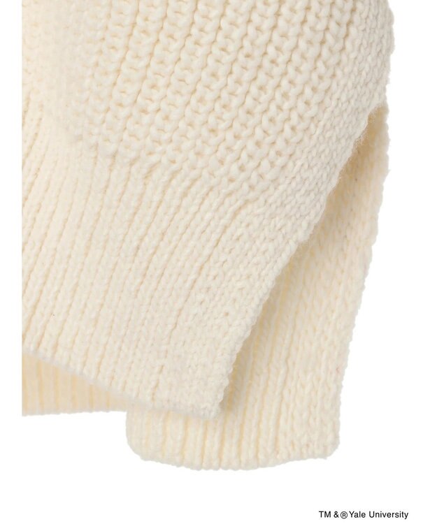 AMERICAN HOLIC ＴＭ＆Ｒ　ＹａｌｅＵｎｉｖｅｒｓｉｔｙニットカーディガン Ivory
