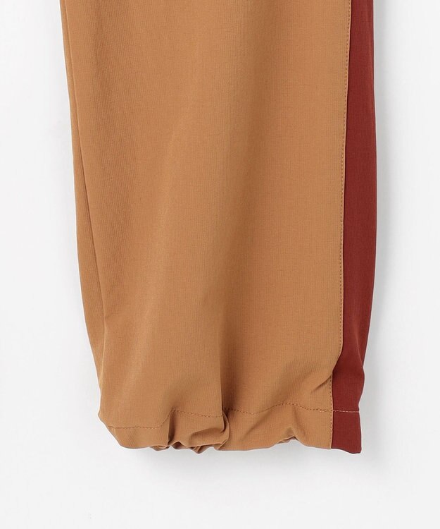 PW CIRCULUS 【MEN】サイドラインストレートワイドパンツ ゴルフ ベージュ系