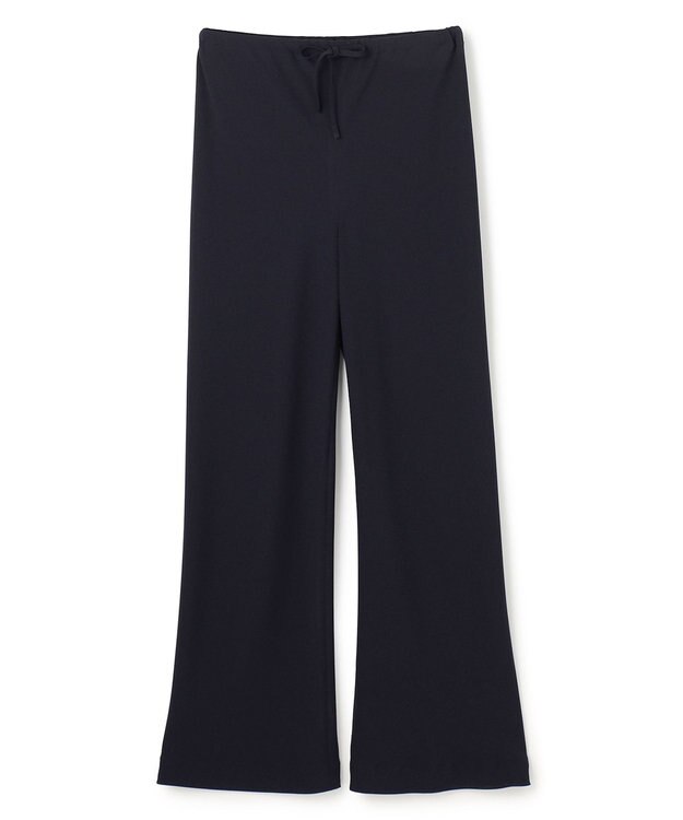 BEIGE， FLEUR / ドレープ イージーワイドパンツ Navy