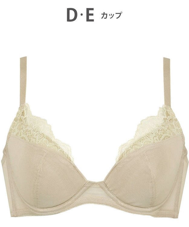 Wing ブラジャー 脇高設計 脇肉・背中すっきり バストふっくら 【脇肉スマートブラ】 ブラ KB2640 ウイング／ワコール ベージュ