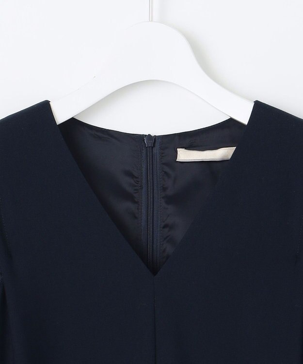 自由区 YONEZAWAレーシージャガード  ワンピース ネイビー系