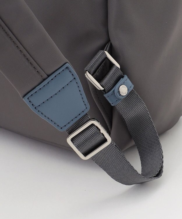 Y'SACCS 【ムック本掲載】ブロックモチーフリュックサック ブルー【web限定カラー】