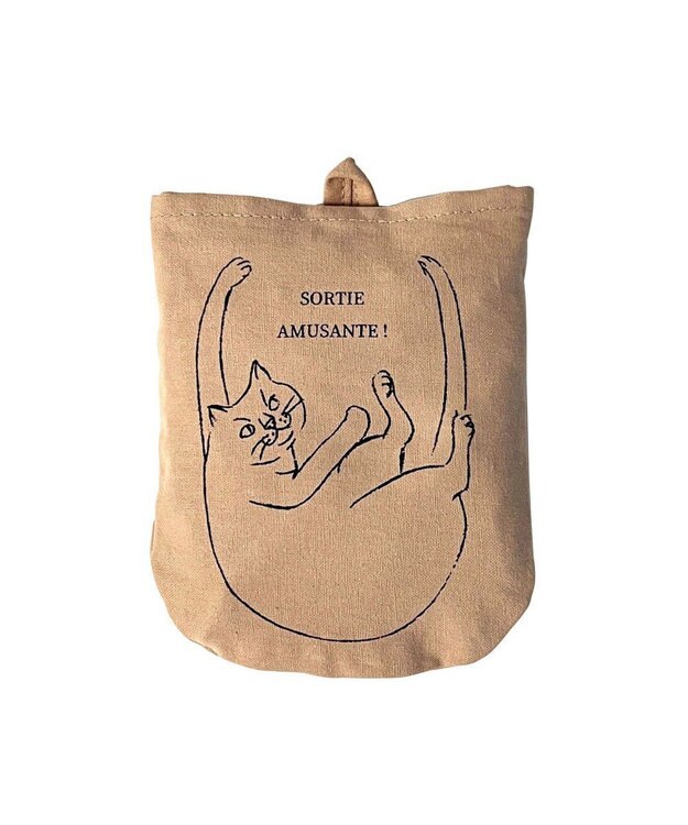 ROOTOTE 1191【ネコ:サブバッグ】NA.ルーショッパーミニ.マルシェ-C 03：シナモン