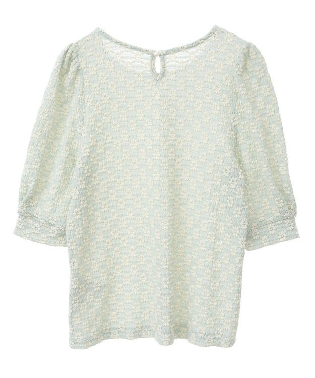 earth music&ecology ＳＥＴ２点フラワープルオーバー＋チュールビスチェ Mint