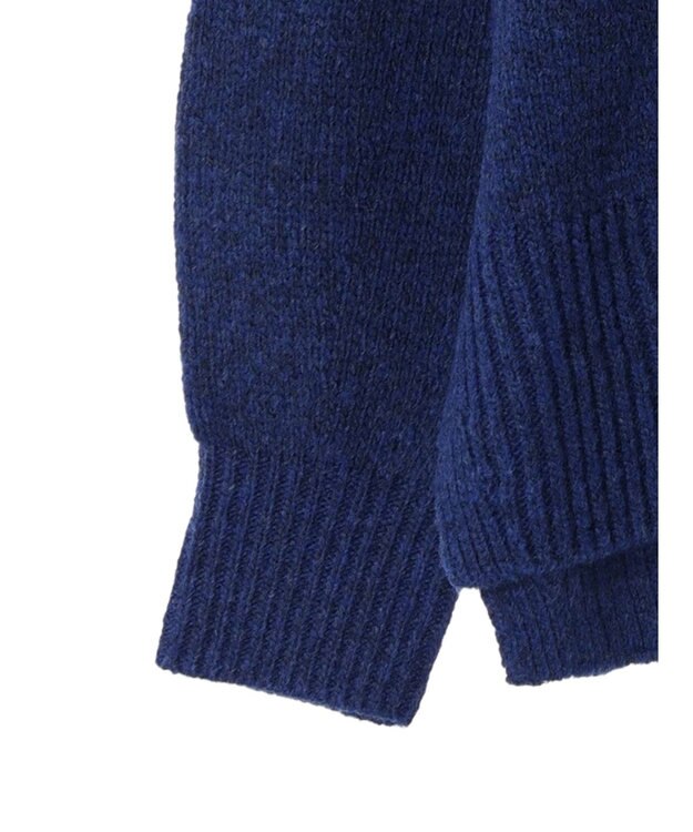 AMERICAN HOLIC サイドスリット袖ボリュームニットプルオーバー Blue