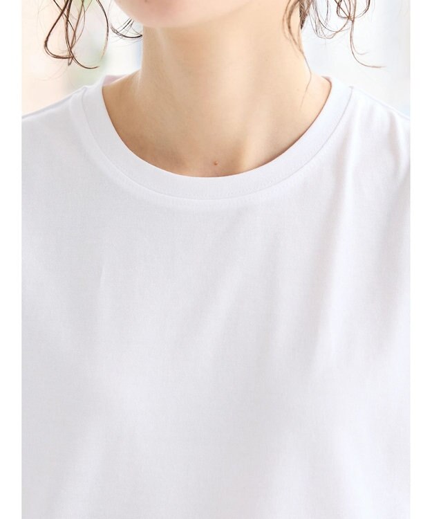 CRAFT STANDARD BOUTIQUE バイオ天竺ノースリタンク Off White