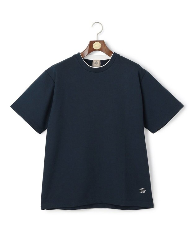 J.PRESS MEN 【WEB・一部店舗限定】フェイクレイヤード Tシャツ ネイビー系