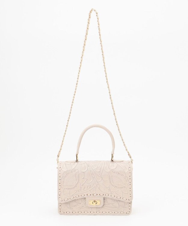 GRACE CONTINENTAL HandleChainBag エクリュ