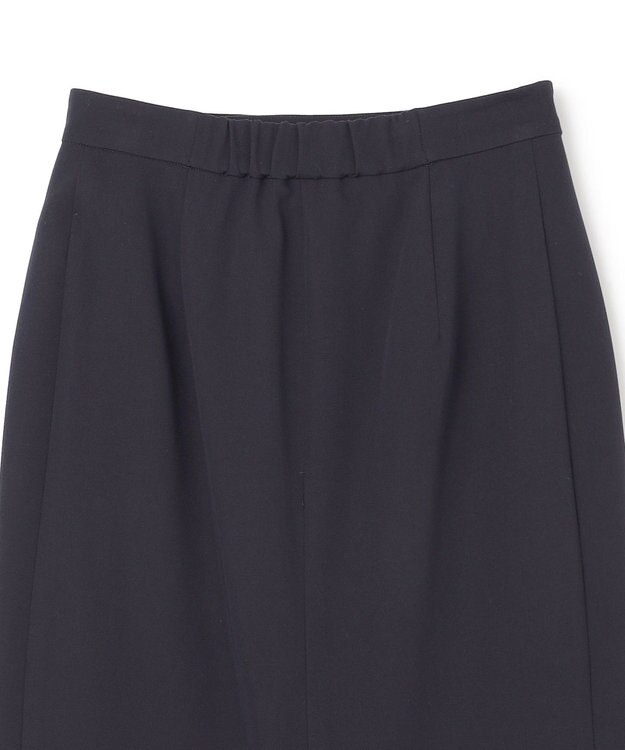 UNFILO イージーチノ Iラインスカート ネイビー