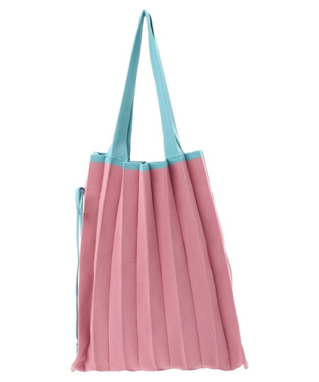 Green Parks ＯＴＯ．ＨＡ．プリーツニットバッグ Pink