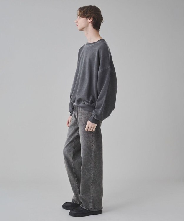 WEGO 【ユニセックス着用ITEM】バルーンクロップドプルオーバー ブラックその他