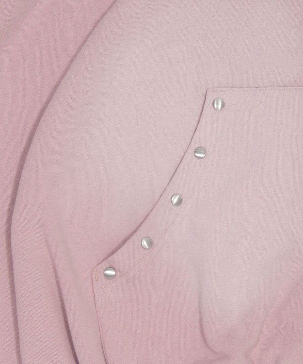 WEGO 【ユニセックス着用ITEM】グラフィックZIPパーカー ピンク