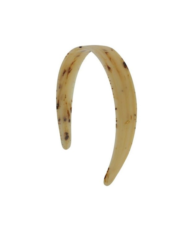 ACCA テクニカルレジンカチューシャ ベージュ