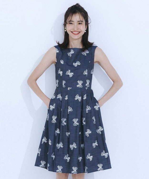 TOCCA 再入荷！【消臭・洗える】RIBBON PARASOL ドレス オフ系7