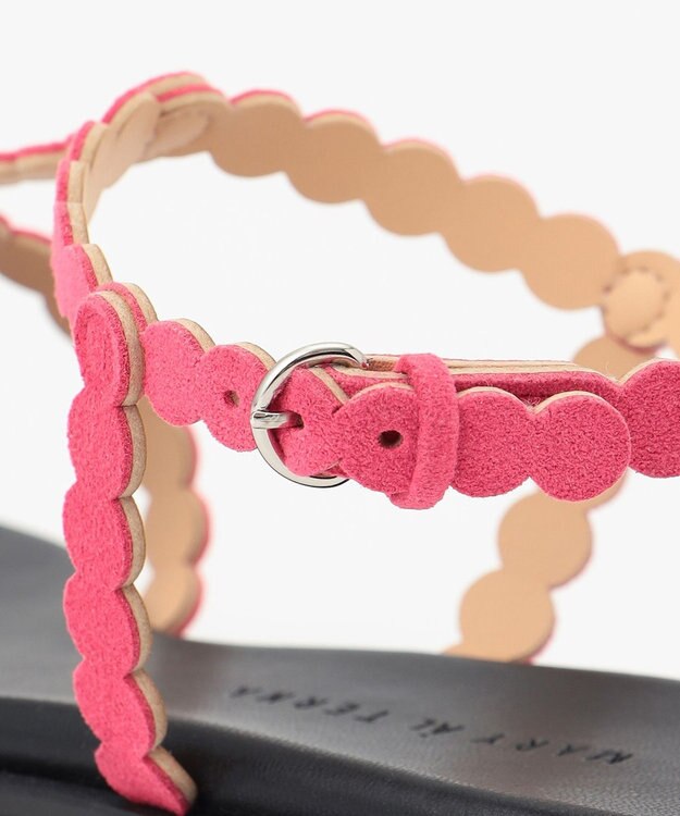 BEIGE， MARY AL TERNA / MOON ストラップサンダル Pink