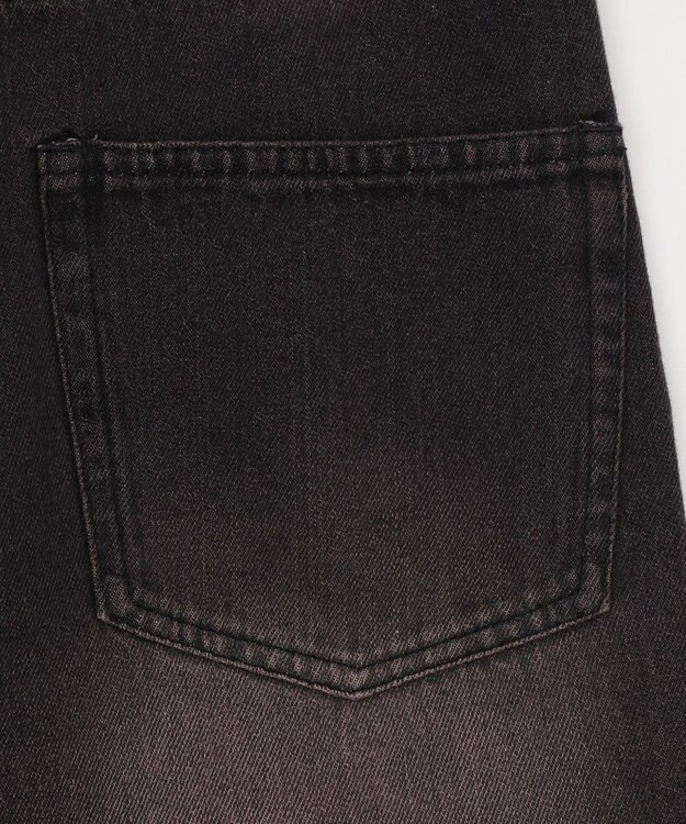 WEGO レースアップデニムパンツ ブラック