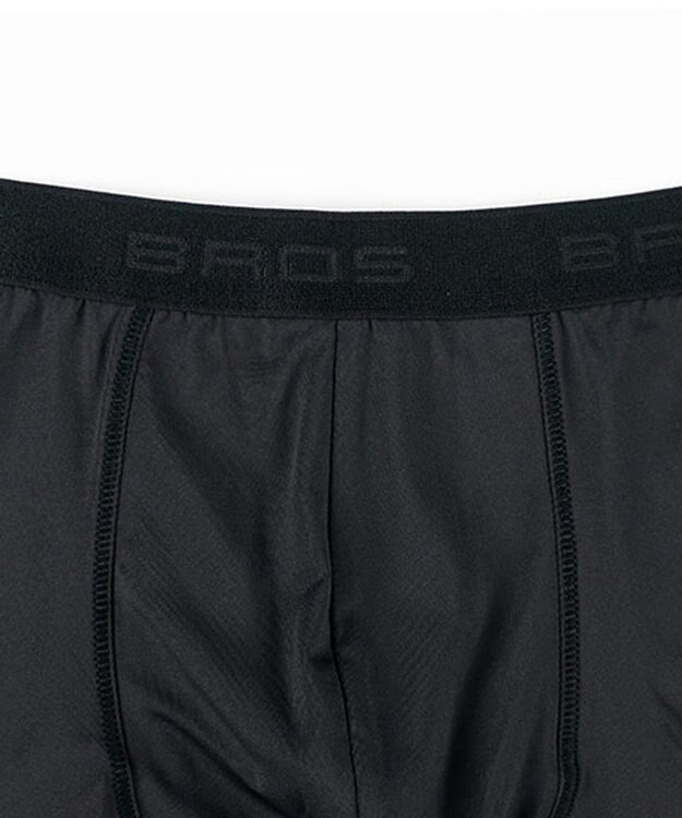 WACOAL MEN ボクサーパンツ 抗菌防臭(本体) 吸水速乾性(フロント肌側) 前閉じ 下着 メンズ GT3310 /ブロス バイ ワコールメン ブラック