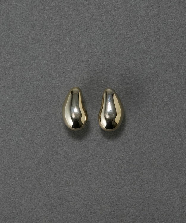 Phoebe 〈金属アレルギー対応〉パフメタルピアス　ゴールド/ニッケルフリー ゴールド