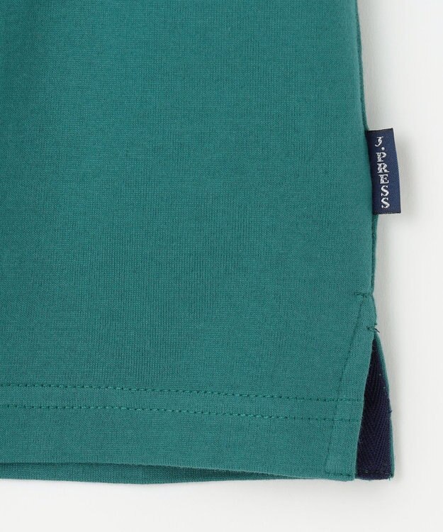 J.PRESS KIDS 【140-170cm】ラグランＴシャツ グリーン系