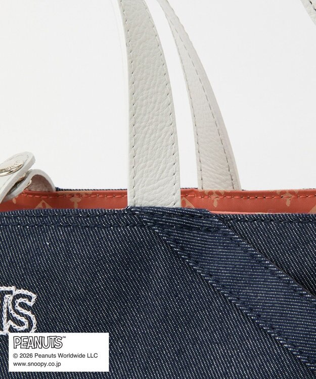 russet 《PEANUTS×russet》リバーシブルトートバッグ(CE-1744) Indigo