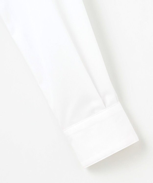 J.PRESS LADIES ホワイトブロード シャツカラーブラウス ホワイト系