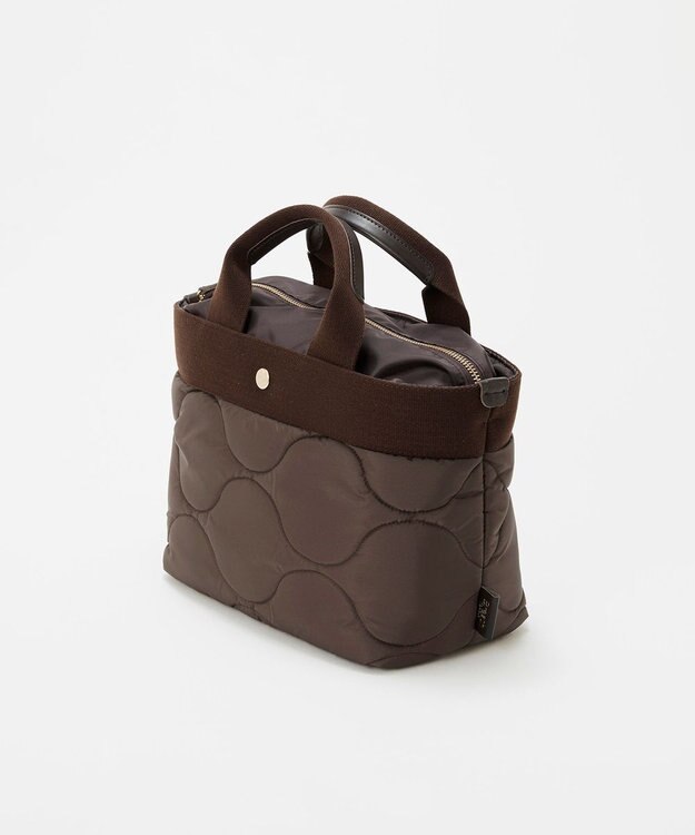 TOPKAPI 【Breath TOPKAPI】RIPPLE リプル キルティング B5 トートバッグ / 撥水 / 軽量 ブラウン