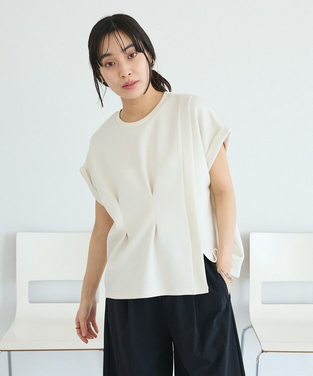 CRAFT STANDARD BOUTIQUE ライトダンボールタックプルオーバー Off White