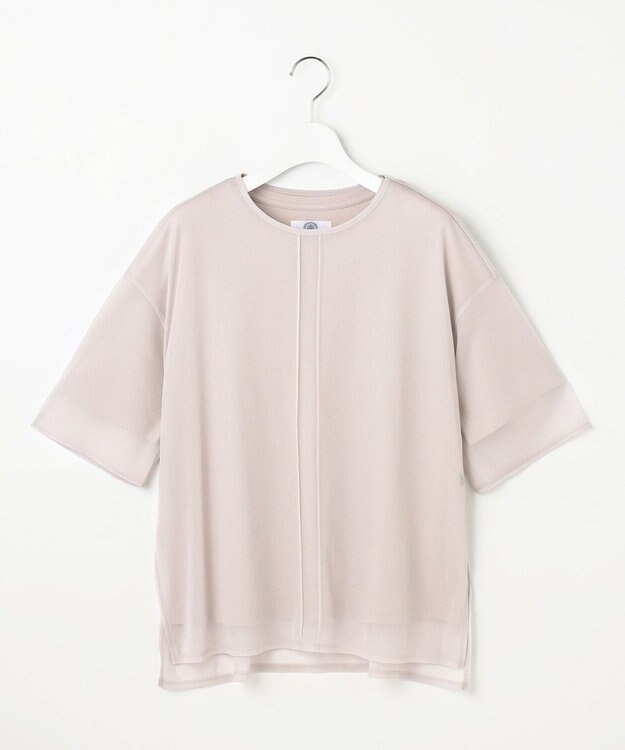 J.PRESS LADIES L 【WEB限定】シアーレイヤード ツイン カットソー 【WEB限定】グレージュ系