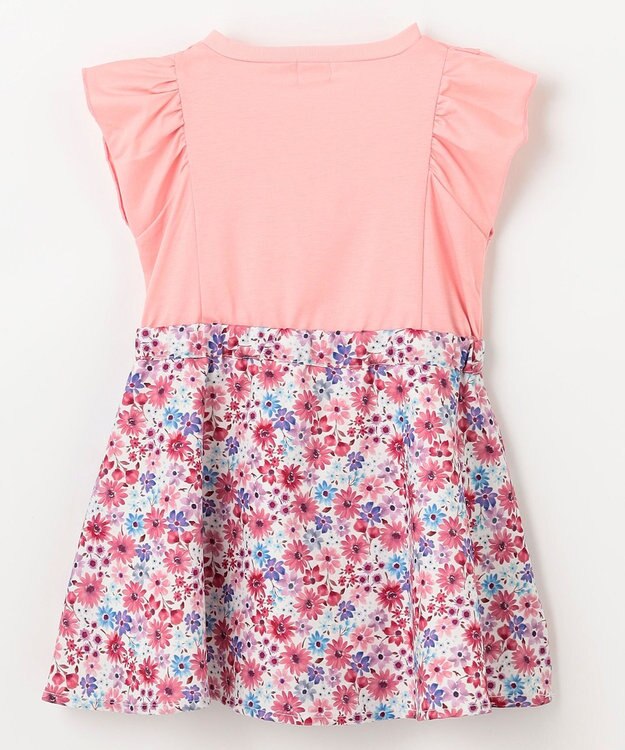 組曲 KIDS 【90-100㎝】サマーフラワー ワンピース ピンク