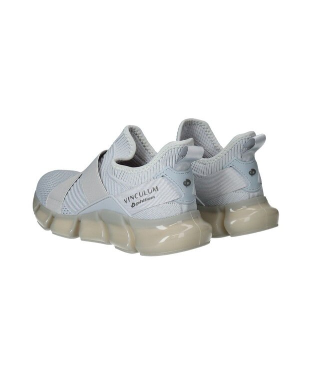 Bridget Birkin 【VINCULUM】エラスティックコラボスニーカー ライトグレー雑材