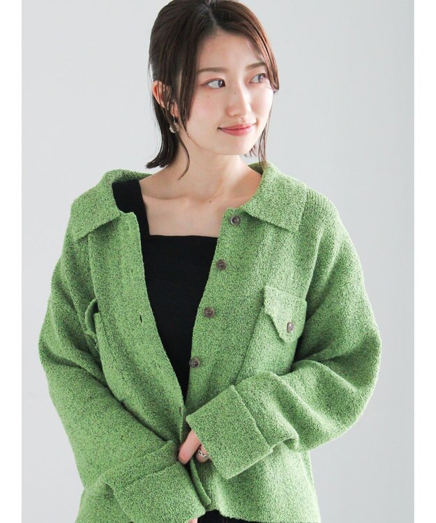 Te chichi テレコスクエアタンクトップ ブラック