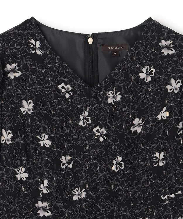 TOCCA 【百田夏菜子さん着用】【00サイズあり・消臭】BLOOMING CLOVER ドレス ブラック系5