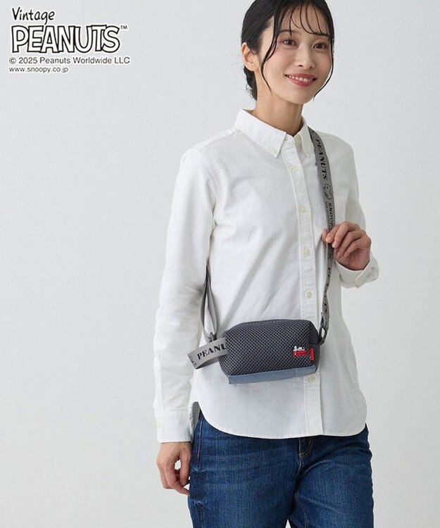 ROOTOTE 8434【スヌーピー】IP.ベビールー.ウエッファ.ピーナッツ-0K 02：グレー