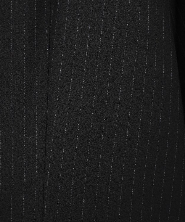 YECCA VECCA 2wayアシメデザインロングジャケット Stripe