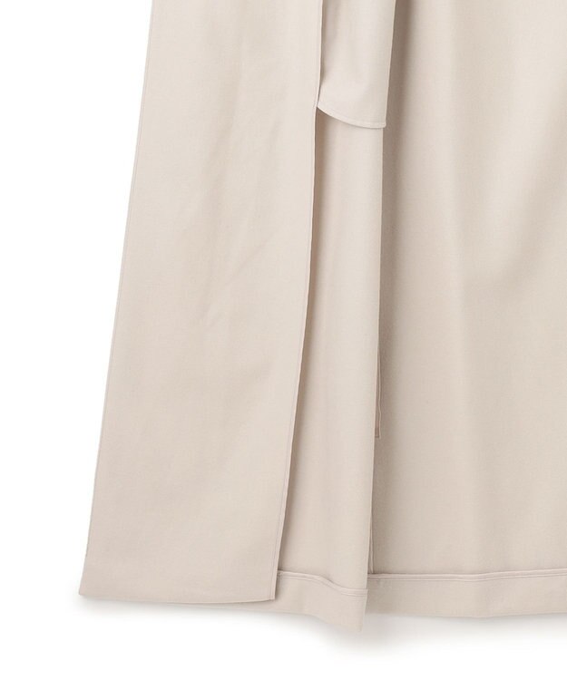 ICB 【洗える】 ウールミルドサキソニー 2WAYワンピース トープ系