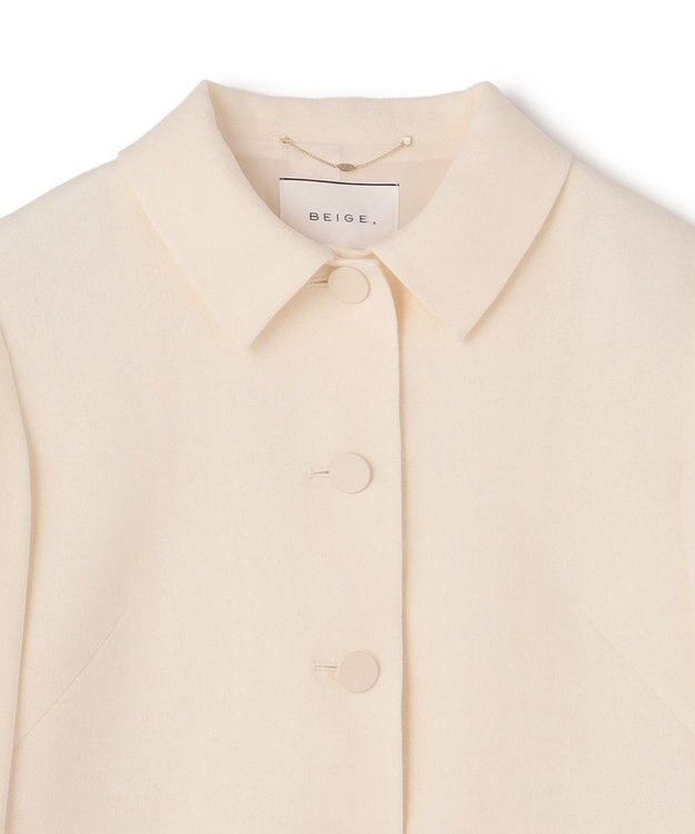 BEIGE， PAUL / ショートジャケット Ecru