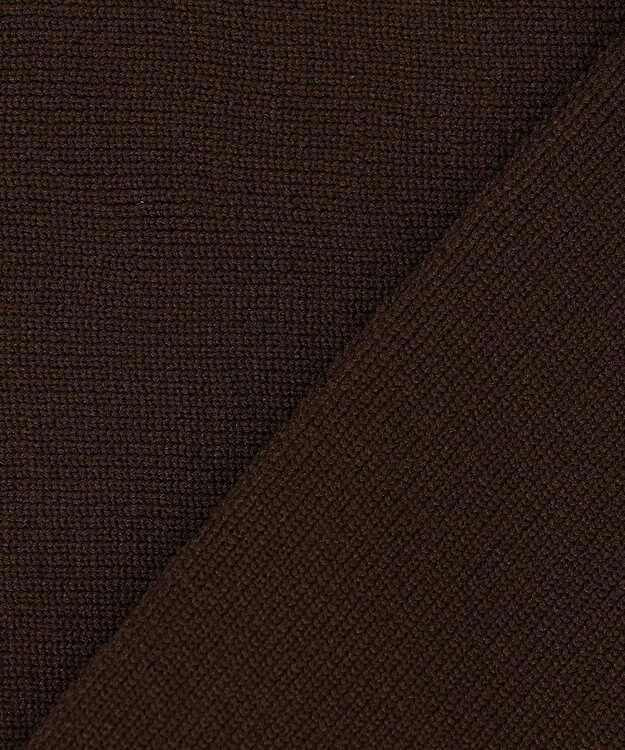 UNFILO 【一部店舗限定】BEAUTY FORM KNIT ハーフスリーブ ブラウン