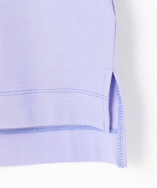 ANY シルケットスムース タックスリーブプルオーバー ブルー