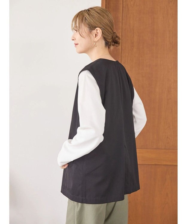 AMERICAN HOLIC Ｖネックジレ Black