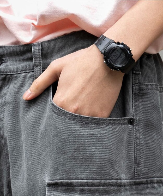 WEGO マルチポケットワイドカーゴパンツ スミクロ