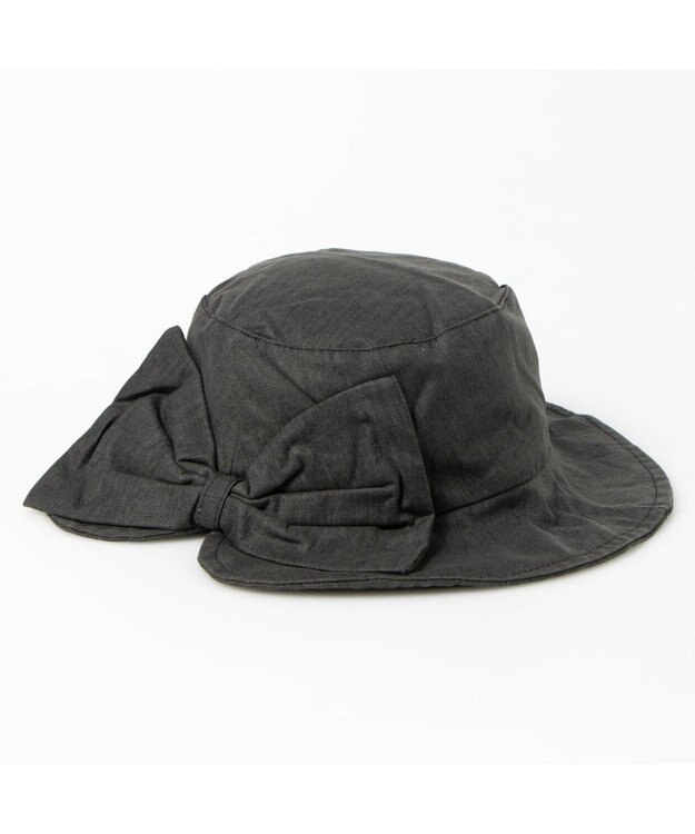 UNBILLION カシュネ cache nez / バックリボンハット ブラック