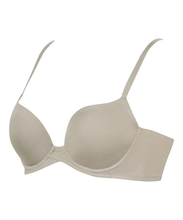 WACOAL ブラジャー 【EverChic】 モールドカップ Ｔシャツブラ 背中に段差がつきにくい サイズや体型特徴に合わせた設計 レディース BRB494 /ワコール ブラウン