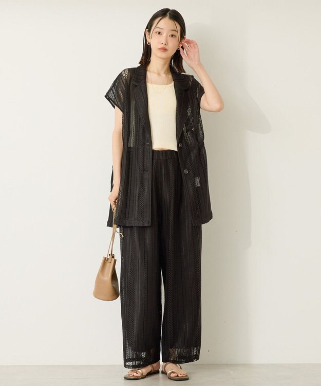 AMERICAN HOLIC 【カップ付き】アメスリタンクトップ Ivory